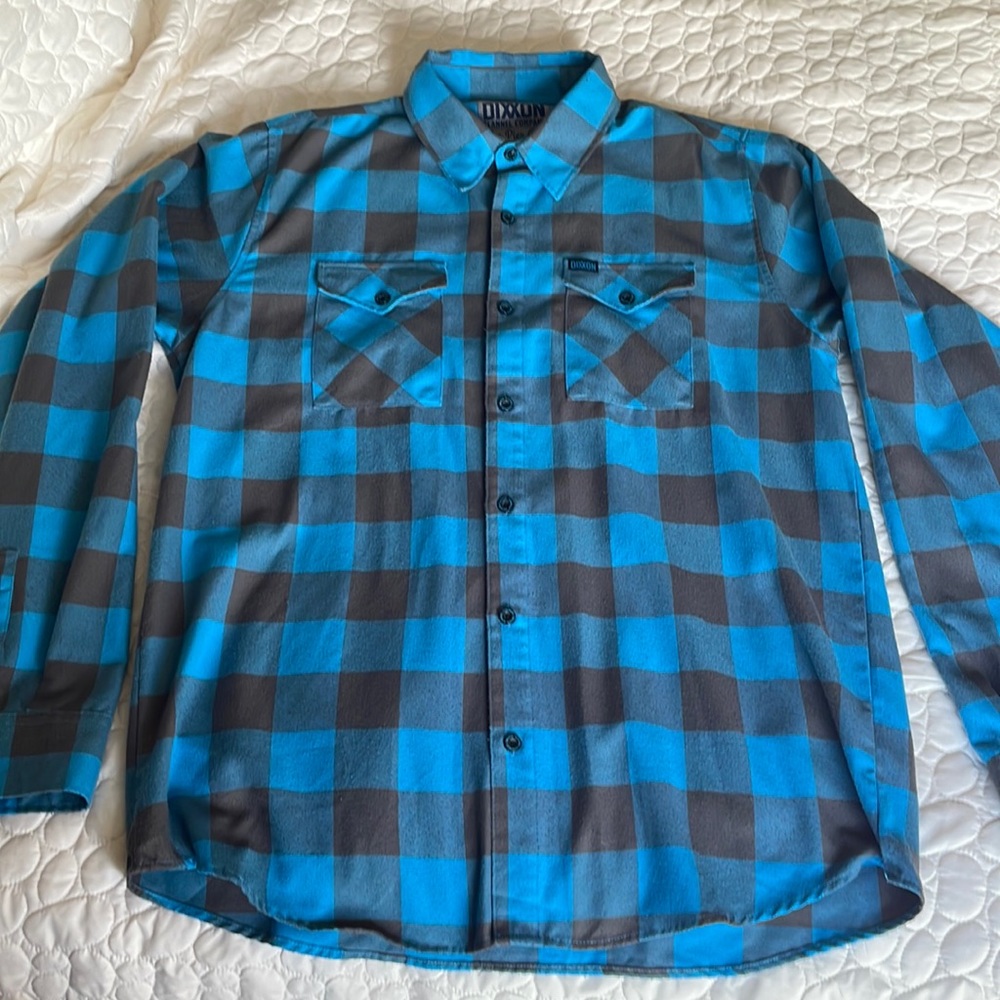 Rare DIXXON mens flannel